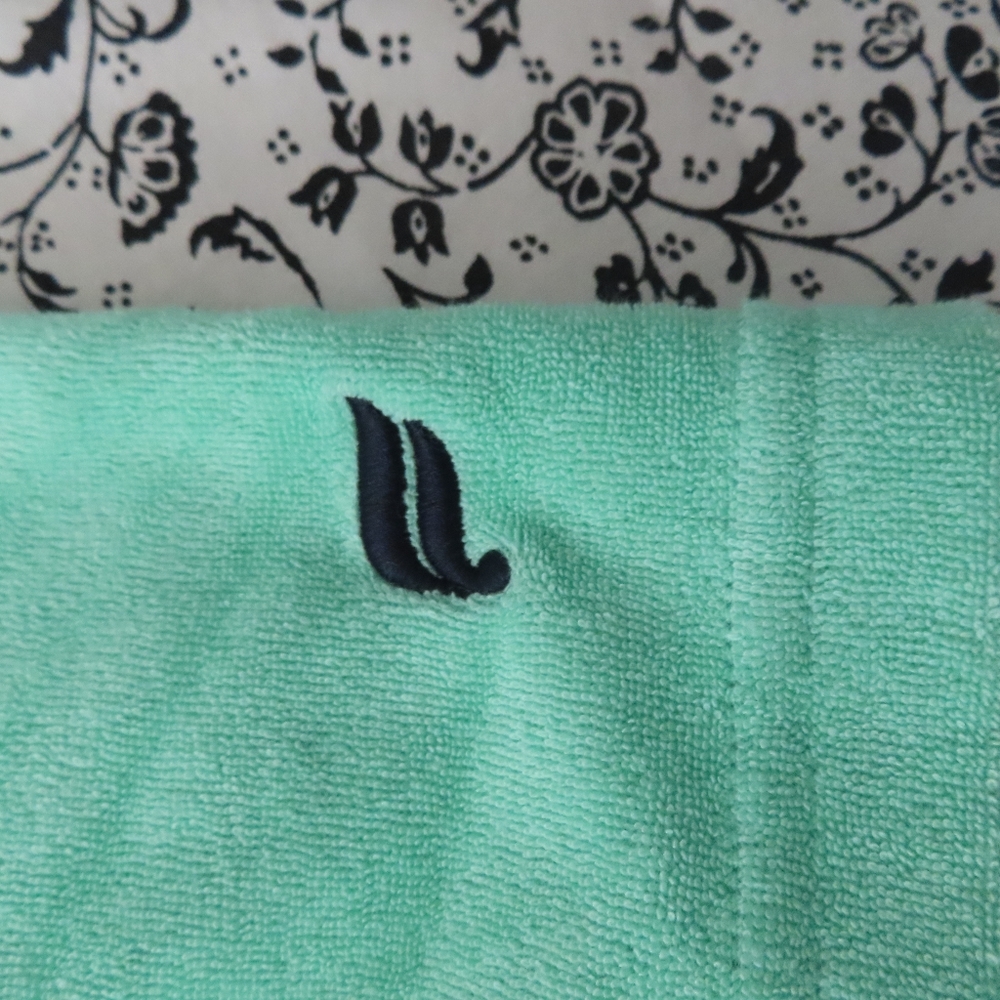 Fabletics The Island Terry Button Up Tropical Wat… - image 2